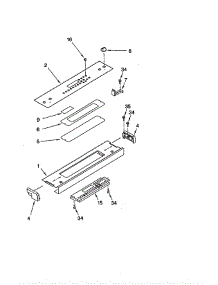Control Panel parts for Whirlpool Range GW395LEGQ2 from AppliancePartsPros.com