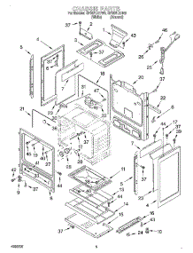 04 - Chassis parts for Whirlpool Range SF367LEHN5 from AppliancePartsPros.com