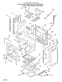 04 - Chassis parts for Whirlpool Range GS395LEGB5 from AppliancePartsPros.com