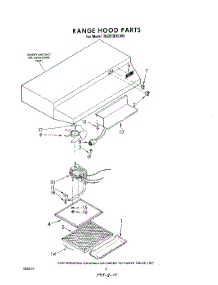 02 - Section parts for Whirlpool Hood RH2630XLW0 from AppliancePartsPros.com