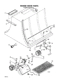 02 - Section parts for Whirlpool Hood RH5336XLQ0 from AppliancePartsPros.com