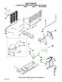 06 - Unit Parts parts for Whirlpool Refrigerator WRT771RWYB00 from AppliancePartsPros.com
