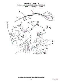 11 - Control Parts parts for Whirlpool Refrigerator ED2SHEXXB00 from AppliancePartsPros.com