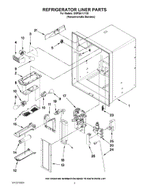 02 - Refrigerator Liner Parts parts for Whirlpool Refrigerator GI0FSAXVY05 from AppliancePartsPros.com