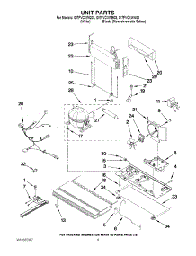 05 - Unit Parts parts for Whirlpool Refrigerator GI7FVCXWQ03 from AppliancePartsPros.com