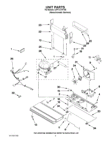 05 - Unit Parts parts for Whirlpool Refrigerator GI7FVCXWY05 from AppliancePartsPros.com