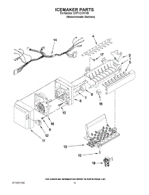 08 - Icemaker Parts parts for Whirlpool Refrigerator GI7FVCXWY05 from AppliancePartsPros.com