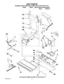 05 - Unit Parts parts for Whirlpool Refrigerator GI7FVCXXY00 from AppliancePartsPros.com
