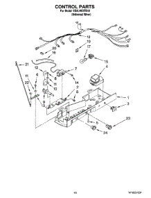 11 - Control Parts parts for Whirlpool Refrigerator ED2LHEXTD10 from AppliancePartsPros.com