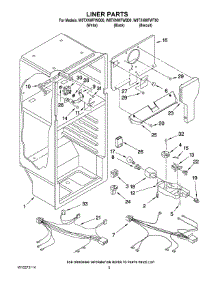 03 - Liner Parts parts for Whirlpool Refrigerator W8TXNWFWB00 from AppliancePartsPros.com