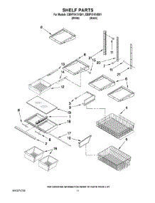 07 - Shelf Parts parts for Whirlpool Refrigerator EB9FVHXVB01 from AppliancePartsPros.com