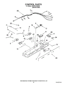 11 - Control Parts parts for Whirlpool Refrigerator 6GD5SHGXSS05 from AppliancePartsPros.com