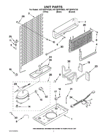 04 - Unit Parts parts for Whirlpool Refrigerator W5TXEWFWQ00 from AppliancePartsPros.com
