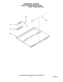 08 - Control Parts parts for Whirlpool Refrigerator 6EC3FHKXWQ00 from AppliancePartsPros.com