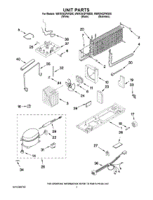 04 - Unit Parts parts for Whirlpool Refrigerator W6RXNGFWS00 from AppliancePartsPros.com