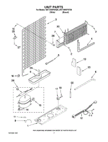 04 - Unit Parts parts for Whirlpool Refrigerator W6TXNWFWQ00 from AppliancePartsPros.com