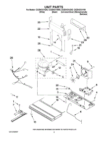 06 - Unit Parts parts for Whirlpool Refrigerator GX2SHDXVQ00 from AppliancePartsPros.com