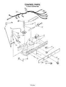 12 - Control parts for Whirlpool Refrigerator ED25PWXTW00 from AppliancePartsPros.com