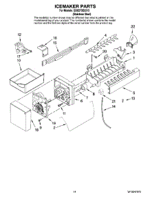 08 - Icemaker Parts, Optional Parts (Not Included) parts for Whirlpool Refrigerator G20EFSB2313 from AppliancePartsPros.com