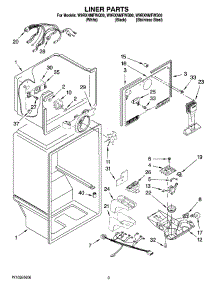 02 - Liner Parts parts for Whirlpool Refrigerator W9RXNMFWS00 from AppliancePartsPros.com