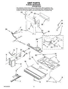 06 - Unit Parts parts for Whirlpool Refrigerator GB2SHDXTD00 from AppliancePartsPros.com