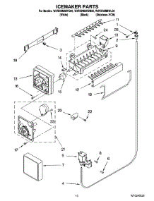 06 - Icemaker Parts, Optional Parts (Not Included) parts for Whirlpool Refrigerator W2RXNMMWB00 from AppliancePartsPros.com