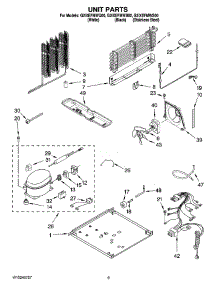 05 - Unit Parts parts for Whirlpool Refrigerator G2IXEFMWQ00 from AppliancePartsPros.com