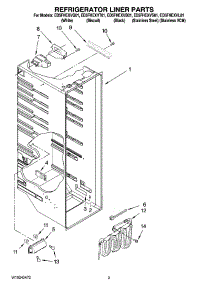 02 - Refrigerator Liner Parts parts for Whirlpool Refrigerator ED5FHEXVQ01 from AppliancePartsPros.com