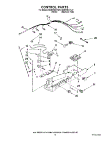 11 - Control Parts parts for Whirlpool Refrigerator ED5NHGXVL01 from AppliancePartsPros.com