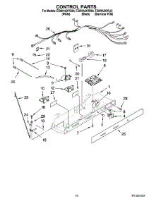 10 - Control Parts parts for Whirlpool Refrigerator ED5HHAXVB03 from AppliancePartsPros.com