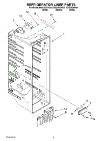 02 - Refrigerator Liner Parts parts for Whirlpool Refrigerator ED5CHQXVQ01 from AppliancePartsPros.com