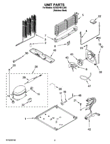 05 - Unit Parts parts for Whirlpool Refrigerator 5GR2SHKXLS05 from AppliancePartsPros.com