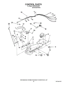 11 - Control Parts parts for Whirlpool Refrigerator ED5GVEXVD01 from AppliancePartsPros.com