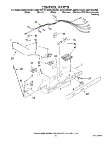 11 - Control Parts parts for Whirlpool Refrigerator ED2KHAXVS01 from AppliancePartsPros.com