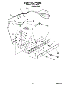 11 - Control Parts parts for Whirlpool Refrigerator ED5FVGXVS00 from AppliancePartsPros.com