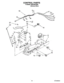 11 - Control Parts parts for Whirlpool Refrigerator ED2GVEXVD00 from AppliancePartsPros.com
