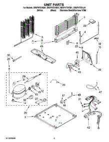 05 - Unit Parts parts for Whirlpool Refrigerator GR2FHTXVB01 from AppliancePartsPros.com