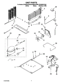 04 - Unit Parts parts for Whirlpool Refrigerator ER2MHKXPQ08 from AppliancePartsPros.com