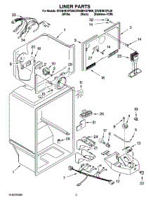 03 - Liner Parts parts for Whirlpool Refrigerator ER2MHKXPB08 from AppliancePartsPros.com