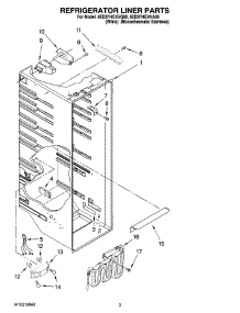 02 - Refrigerator Liner Parts parts for Whirlpool Refrigerator 6ED2FHGXVA00 from AppliancePartsPros.com