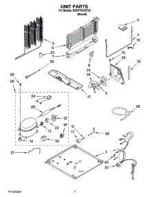 04 - Unit Parts parts for Whirlpool Refrigerator 8GT9FTKXST02 from AppliancePartsPros.com