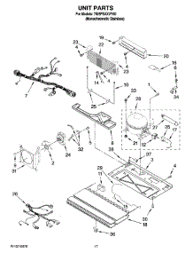 10 - Unit Parts, Optional Parts (Not Included) parts for Whirlpool Refrigerator 7GI5FSAXVY00 from AppliancePartsPros.com