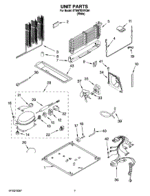 04 - Unit Parts parts for Whirlpool Refrigerator ET8WTEXVQ01 from AppliancePartsPros.com