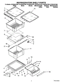 03 - Refrigerator Shelf Parts parts for Whirlpool Refrigerator GC3SHAXVA00 from AppliancePartsPros.com