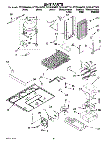 11 - Unit Parts parts for Whirlpool Refrigerator GC3SHAXVA00 from AppliancePartsPros.com