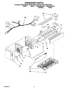 05 - Icemaker Parts parts for Whirlpool Refrigerator GI5FSAXVQ00 from AppliancePartsPros.com
