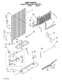 04 - Unit Parts parts for Whirlpool Refrigerator ET6WSKXST03 from AppliancePartsPros.com
