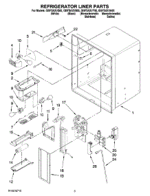 02 - Refrigerator Liner Parts parts for Whirlpool Refrigerator GI5FSAXVY00 from AppliancePartsPros.com