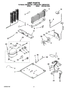 05 - Unit Parts parts for Whirlpool Refrigerator GR9FHKXVQ01 from AppliancePartsPros.com