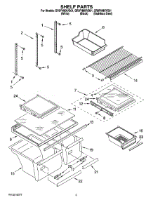 03 - Shelf Parts parts for Whirlpool Refrigerator GR9FHMXVQ01 from AppliancePartsPros.com